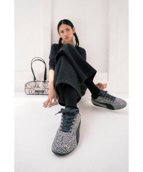 PUMA(プーマ)の「【ムラサキスポーツ限定】PUMA/プーマ SPEEDCAT LD LEO WMS スピードキャット リミテッド レオパード 408393(スニーカー・レディース・グレー・23.0cm/24.5cm/24.0cm/23.5cm/25.0cm)」の14枚目の写真