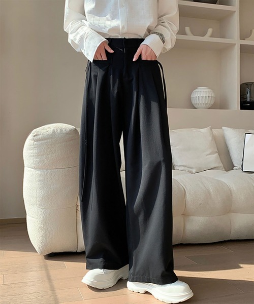 WESTBOY(ウエストボーイ)の「スラックス(スラックス・メンズ・ブラック・M/L/XL)」の11枚目の写真