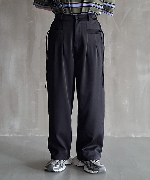 WESTBOY(ウエストボーイ)の「スラックス(スラックス・メンズ・ブラック・M/L/XL)」の13枚目の写真