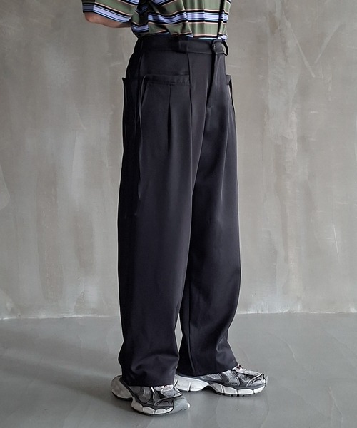 WESTBOY(ウエストボーイ)の「スラックス(スラックス・メンズ・ブラック・M/L/XL)」の14枚目の写真
