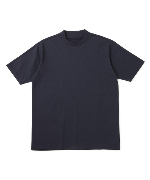 JUN STANDARD PICKS(ジュンスタンダードピックス)の「バックメッシュハイネックTシャツ(Tシャツ/カットソー・メンズ・ネイビー/グレー/ブラック/ホワイト・L/LL/M/S)」の4枚目の写真