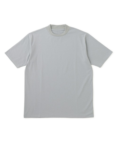 JUN STANDARD PICKS(ジュンスタンダードピックス)の「バックメッシュハイネックTシャツ(Tシャツ/カットソー・メンズ・ネイビー/グレー/ブラック/ホワイト・L/LL/M/S)」の3枚目の写真