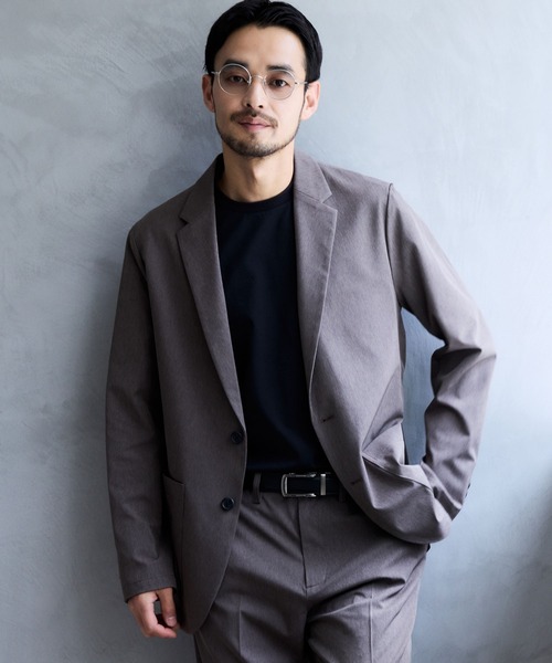 JUN STANDARD PICKS(ジュンスタンダードピックス)の「バックメッシュハイネックTシャツ(Tシャツ/カットソー・メンズ・ネイビー/グレー/ブラック/ホワイト・L/LL/M/S)」の15枚目の写真