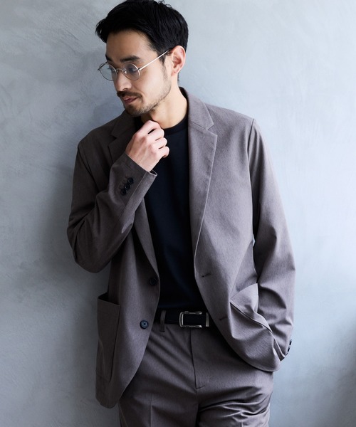 JUN STANDARD PICKS(ジュンスタンダードピックス)の「バックメッシュハイネックTシャツ(Tシャツ/カットソー・メンズ・ネイビー/グレー/ブラック/ホワイト・L/LL/M/S)」の16枚目の写真