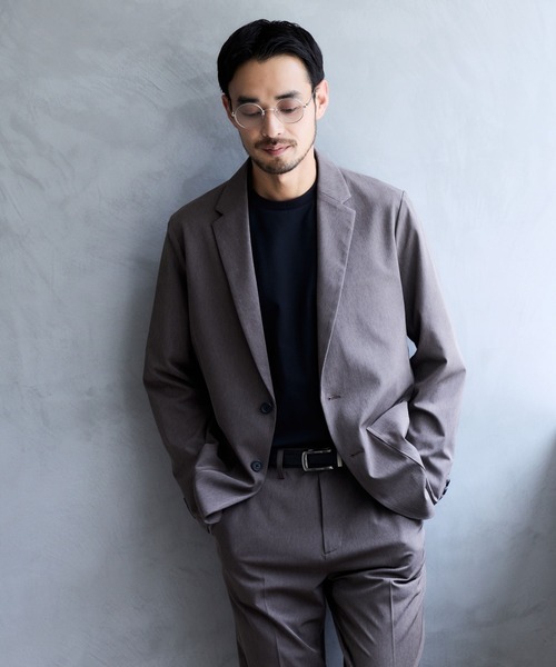JUN STANDARD PICKS(ジュンスタンダードピックス)の「バックメッシュハイネックTシャツ(Tシャツ/カットソー・メンズ・ネイビー/グレー/ブラック/ホワイト・L/LL/M/S)」の17枚目の写真