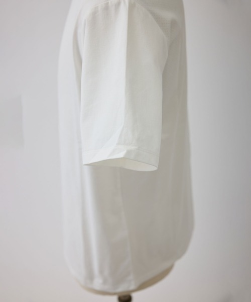 JUN STANDARD PICKS(ジュンスタンダードピックス)の「バックメッシュハイネックTシャツ(Tシャツ/カットソー・メンズ・ネイビー/グレー/ブラック/ホワイト・L/LL/M/S)」の22枚目の写真