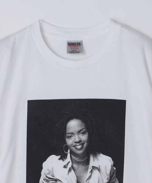 SHIPS（シップス）の「SHIPS: Lauryn Hill 90s フォト Tシャツ（Tシャツ/カットソー・メンズ・ブラック/ライトホワイト/ホワイト/ダークグレー・SMALL/X-LARGE/LARGE/MEDIUM）」の7枚目の写真