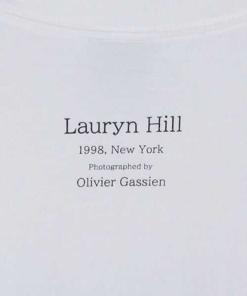 SHIPS（シップス）の「SHIPS: Lauryn Hill 90s フォト Tシャツ（Tシャツ/カットソー・メンズ・ブラック/ライトホワイト/ホワイト/ダークグレー・SMALL/X-LARGE/LARGE/MEDIUM）」の10枚目の写真