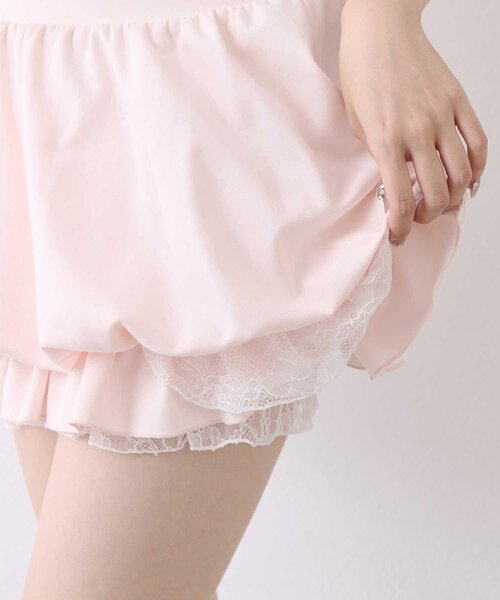 OLIVE des OLIVE(オリーブデオリーブ)の「【Belle Charme】Balloon Sweat Skirt(スカート・レディース・ブラック/トップグレー/ピンク・FREE)」の15枚目の写真