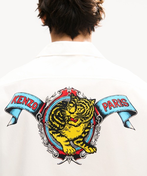 KENZO（ケンゾー）の「KENZOJUMPINGTIGERBACKPLACEDHAWAIIANSSSHIRT（シャツ/ブラウス・メンズ・ホワイト系その他・SMALL/MEDIUM/LARGE/X-SMALL）」の4枚目の写真