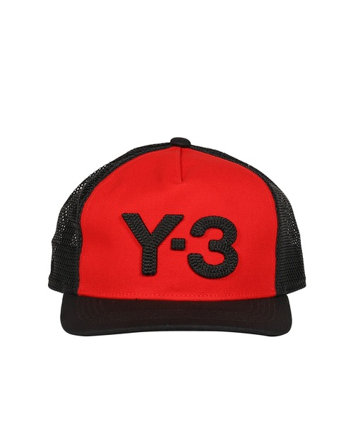 NUBIAN(ヌビアン)の「Y-3 TRUCKER CAP(キャップ・メンズ・レッド/ブラック・OS)」の2枚目の写真