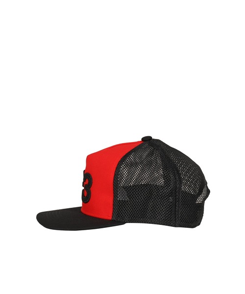 NUBIAN(ヌビアン)の「Y-3 TRUCKER CAP(キャップ・メンズ・レッド/ブラック・OS)」の8枚目の写真