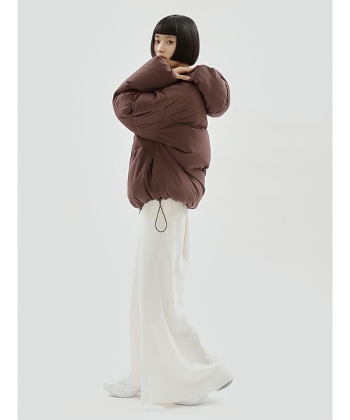emmi(エミ)の「emmiロゴゴムジャガードサテンナロースカート(スカート・レディース・アイボリー/ブラック・0/1)」の21枚目の写真