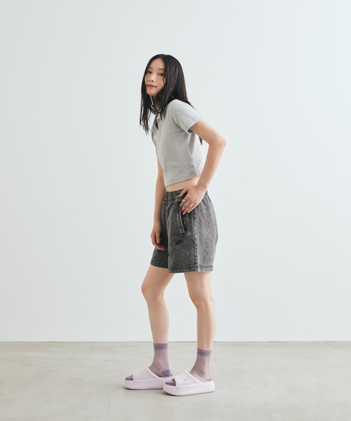 NIKE(ナイキ)の「ナイキ カーム エレベーション ウィメンズスライド / Nike Calm Elevation Women's Slides HJ5601-501 Bleached Lilac(サンダル・レディース・パープル系その他・25/24/23/22/26)」の4枚目の写真