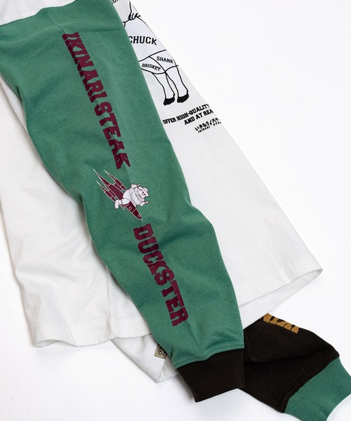 Duckster（ダックスター）の「いきなりステーキコラボ L/STEE《牛肉図鑑》（Tシャツ/カットソー・レディース・チャコール/その他・L/M/XL）」の12枚目の写真