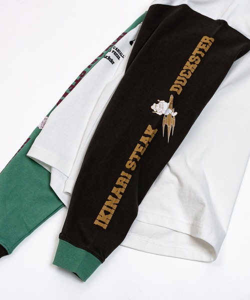Duckster（ダックスター）の「いきなりステーキコラボ L/STEE《牛肉図鑑》（Tシャツ/カットソー・レディース・チャコール/その他・L/M/XL）」の13枚目の写真