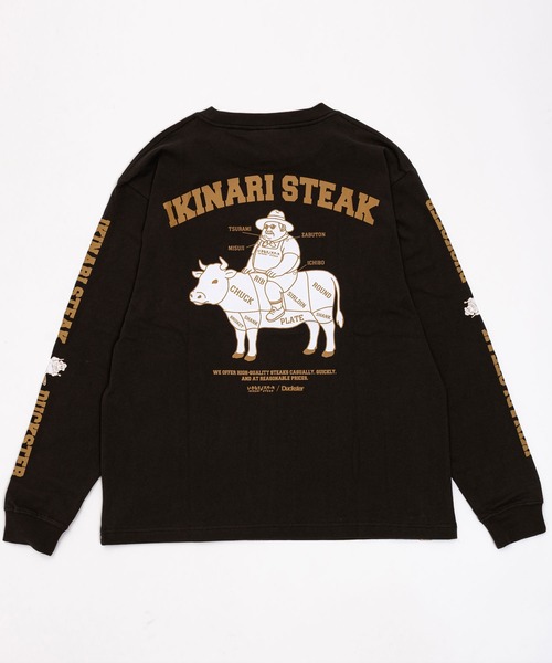 Duckster（ダックスター）の「いきなりステーキコラボ L/STEE《牛肉図鑑》（Tシャツ/カットソー・レディース・チャコール/その他・L/M/XL）」の4枚目の写真