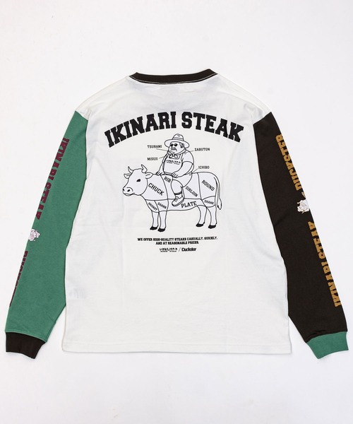 Duckster（ダックスター）の「いきなりステーキコラボ L/STEE《牛肉図鑑》（Tシャツ/カットソー・レディース・チャコール/その他・L/M/XL）」の10枚目の写真