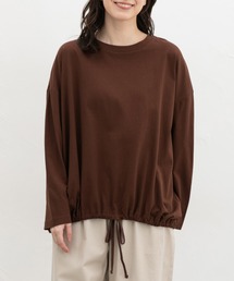 裾ドロストゆるＴシャツ