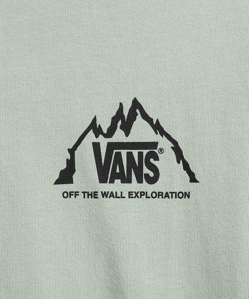 VANS(バンズ)の「CRESTLINE Tシャツ / MTE Crestline SS Tee Gray Oliv VN000RK6EMW1(Tシャツ/カットソー・メンズ・セージグリーン・MEDIUM/X-SMALL/SMALL)」の4枚目の写真