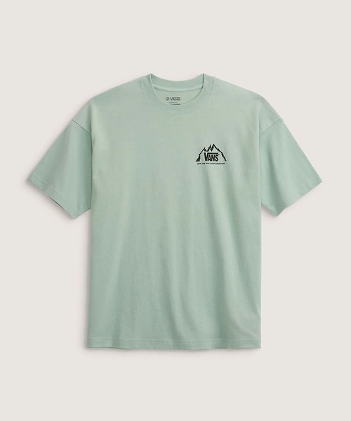 VANS(バンズ)の「CRESTLINE Tシャツ / MTE Crestline SS Tee Gray Oliv VN000RK6EMW1(Tシャツ/カットソー・メンズ・セージグリーン・MEDIUM/X-SMALL/SMALL)」の2枚目の写真