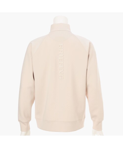 BRIEFING(ブリーフィング)の「【BRIEFING GOLF/ブリーフィングゴルフ】MS 3D LOGO HALFZIP TOP(Tシャツ/カットソー・メンズ・ベージュ・L)」の2枚目の写真