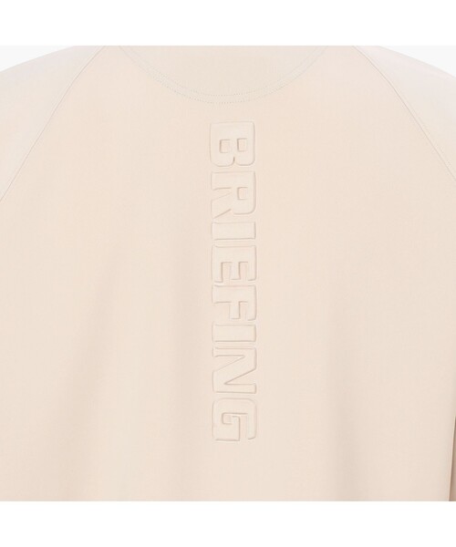 BRIEFING(ブリーフィング)の「【BRIEFING GOLF/ブリーフィングゴルフ】MS 3D LOGO HALFZIP TOP(Tシャツ/カットソー・メンズ・ベージュ・L)」の3枚目の写真