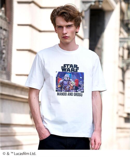 DRESSTERIOR(ドレステリア)の「【接触冷感】STAR WARS レイザークレスト号 Tシャツ(Tシャツ/カットソー・メンズ・ブラック/ホワイト・92/94/91/90)」の1枚目の写真