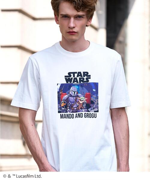 DRESSTERIOR(ドレステリア)の「【接触冷感】STAR WARS レイザークレスト号 Tシャツ(Tシャツ/カットソー・メンズ・ブラック/ホワイト・92/94/91/90)」の5枚目の写真