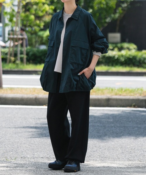 EKAL(エカル)の「MoLightフィールドジャケット(その他アウター・レディース・ブラック/グリーン・ONE)」の14枚目の写真