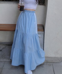 【adidas/アディダス】アディカラー サマーグロー デニムスカート