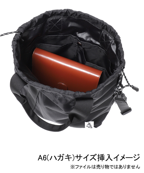 Drifter(ドリフター)の「《追加3》DRIFTER/ドリフター HANDLE BUCKET TOTE(ショルダーバッグ・レディース・ブラック/チャコールグレー/チョコ・FREE)」の20枚目の写真