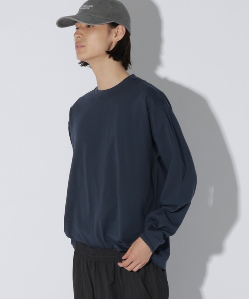 LAKOLE(ラコレ)の「ヘビーウエイトパックロンT / 1046839(Tシャツ/カットソー・メンズ・ブラウン/ブラック/ネイビー/ホワイト・LARGE/MEDIUM/SMALL)」の4枚目の写真