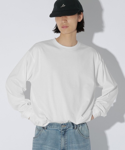 LAKOLE(ラコレ)の「ヘビーウエイトパックロンT / 1046839(Tシャツ/カットソー・メンズ・ブラウン/ブラック/ネイビー/ホワイト・LARGE/MEDIUM/SMALL)」の2枚目の写真