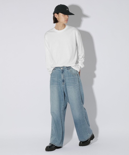 LAKOLE(ラコレ)の「ヘビーウエイトパックロンT / 1046839(Tシャツ/カットソー・メンズ・ブラウン/ブラック/ネイビー/ホワイト・LARGE/MEDIUM/SMALL)」の6枚目の写真