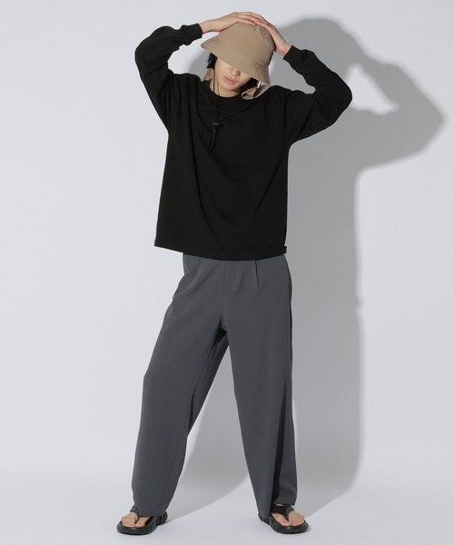 LAKOLE(ラコレ)の「ヘビーウエイトパックロンT / 1046839(Tシャツ/カットソー・メンズ・ブラウン/ブラック/ネイビー/ホワイト・LARGE/MEDIUM/SMALL)」の12枚目の写真