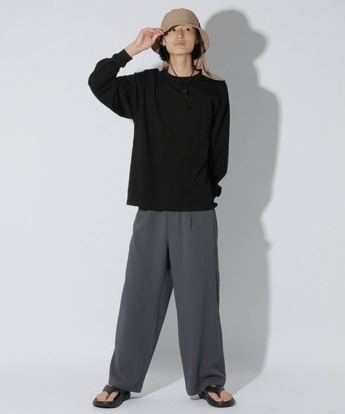 LAKOLE(ラコレ)の「ヘビーウエイトパックロンT / 1046839(Tシャツ/カットソー・メンズ・ブラウン/ブラック/ネイビー/ホワイト・LARGE/MEDIUM/SMALL)」の13枚目の写真