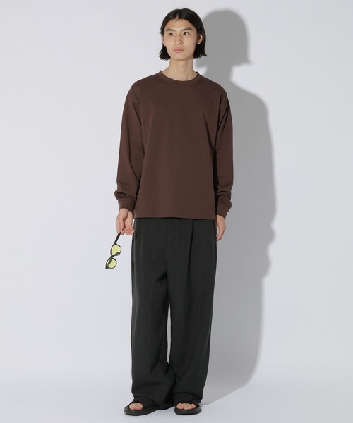LAKOLE(ラコレ)の「ヘビーウエイトパックロンT / 1046839(Tシャツ/カットソー・メンズ・ブラウン/ブラック/ネイビー/ホワイト・LARGE/MEDIUM/SMALL)」の21枚目の写真