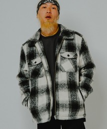 BIG MIKE（ビッグマイク）の「BIG MIKE ビッグマイク /26秋冬新作 起毛チェック 裏キルティング ジップジャケット //// 102646400 102646401（ブルゾン）」