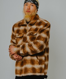 BIG MIKE（ビッグマイク）の「BIG MIKE ビッグマイク /26秋冬新作 起毛チェック 裏キルティング ジップジャケット //// 102646400 102646401（ブルゾン）」