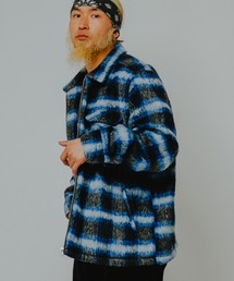 BIG MIKE（ビッグマイク）の「BIG MIKE ビッグマイク /26秋冬新作 起毛チェック 裏キルティング ジップジャケット //// 102646400 102646401（ブルゾン）」