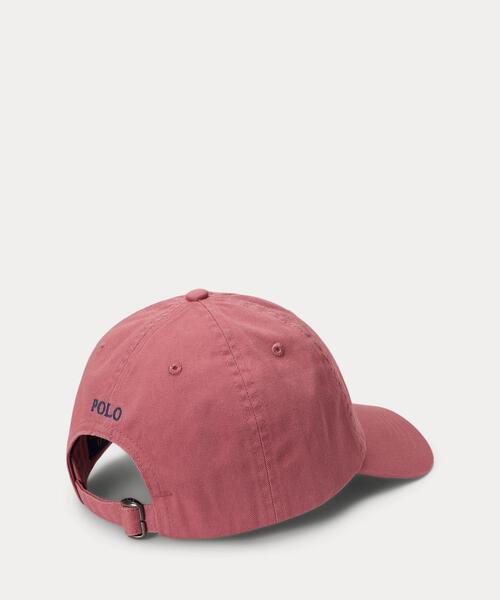 POLO RALPH LAUREN CHILDRENSWEAR(ポロ ラルフ ローレン チルドレンズウェア)の「コットン ツイル ボール キャップ(キャップ・キッズ・ピンク・ONE)」の3枚目の写真