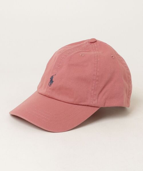 POLO RALPH LAUREN CHILDRENSWEAR(ポロ ラルフ ローレン チルドレンズウェア)の「コットン ツイル ボール キャップ(キャップ・キッズ・ピンク・ONE)」の2枚目の写真