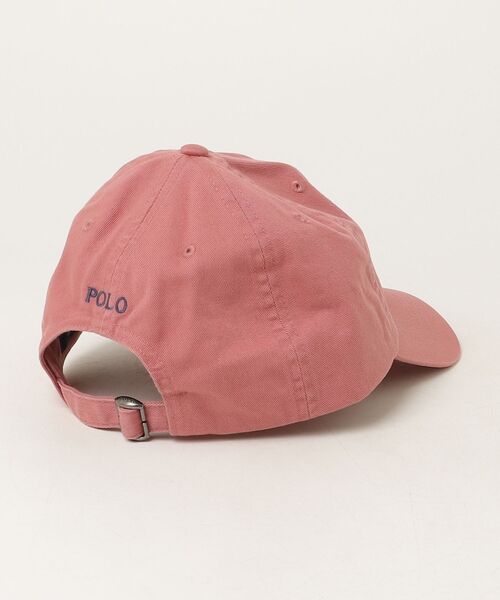 POLO RALPH LAUREN CHILDRENSWEAR(ポロ ラルフ ローレン チルドレンズウェア)の「コットン ツイル ボール キャップ(キャップ・キッズ・ピンク・ONE)」の4枚目の写真