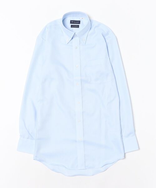 TOKYO SHIRTS(トウキョウシャツ)の「【超形態安定】 形態安定ノンアイロン ボタンダウン 長袖ビジネスワイシャツ(ビジネスシャツ・メンズ・サックスブルー・首回り43cm-裄丈82cm/首回り43cm-裄丈86cm/首回り37cm-裄丈80cm/首回り37cm-裄丈84cm/首回り42cm-裄丈86cm/首回り42cm-裄丈82cm/首回り41cm-裄丈82cm/首回り41cm-裄丈86cm/首回り39cm-裄丈84cm/首回り39cm-裄丈80cm)」の6枚目の写真