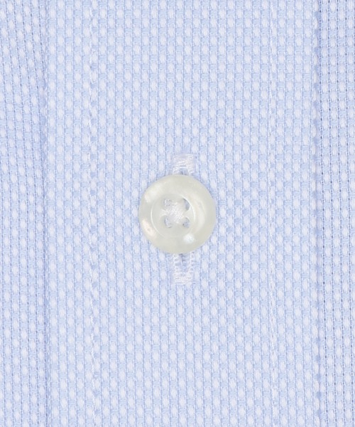 TOKYO SHIRTS(トウキョウシャツ)の「【超形態安定】 形態安定ノンアイロン ボタンダウン 長袖ビジネスワイシャツ(ビジネスシャツ・メンズ・サックスブルー・首回り43cm-裄丈82cm/首回り43cm-裄丈86cm/首回り37cm-裄丈80cm/首回り37cm-裄丈84cm/首回り42cm-裄丈86cm/首回り42cm-裄丈82cm/首回り41cm-裄丈82cm/首回り41cm-裄丈86cm/首回り39cm-裄丈84cm/首回り39cm-裄丈80cm)」の4枚目の写真