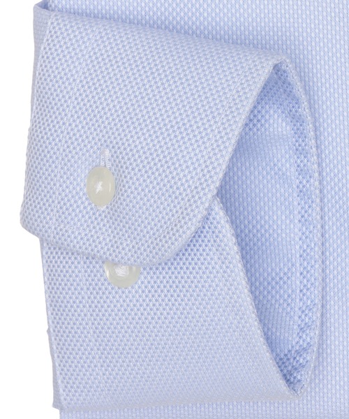 TOKYO SHIRTS(トウキョウシャツ)の「【超形態安定】 形態安定ノンアイロン ボタンダウン 長袖ビジネスワイシャツ(ビジネスシャツ・メンズ・サックスブルー・首回り43cm-裄丈82cm/首回り43cm-裄丈86cm/首回り37cm-裄丈80cm/首回り37cm-裄丈84cm/首回り42cm-裄丈86cm/首回り42cm-裄丈82cm/首回り41cm-裄丈82cm/首回り41cm-裄丈86cm/首回り39cm-裄丈84cm/首回り39cm-裄丈80cm)」の3枚目の写真