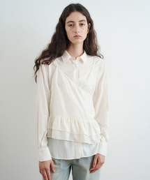 Sheer Wrap Sleeveless (Ivory)