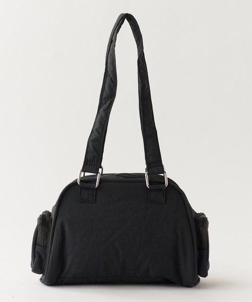 UNSTOA(アンストア)の「Single-handle nylon handbag with gusset 秋服 冬服(ハンドバッグ・レディース・ブラック・FREE)」の13枚目の写真