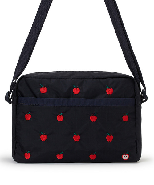 LeSportsac(レスポートサック)の「DANIELLA CROSSBODY レッドアップルエンブロイダリー(ショルダーバッグ・レディース・ブルー・FREE)」の6枚目の写真